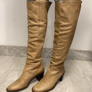 Matisse tan leather boots 8 1/2